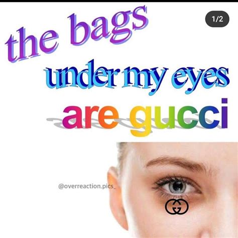 gucci under eyes